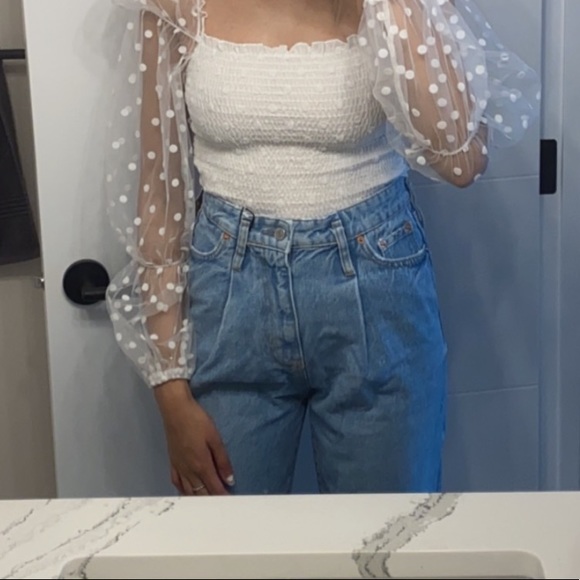 Zara tapered fit mom jean - Picture 6 of 6